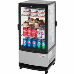 Turbo Air 360° Diamond Show Case Pass Through Merchandiser