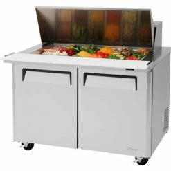 Turbo Air MST-48-18 M3 Series - Mega Top Sandwich/Salad Table 48-2/9"W - 2 Door