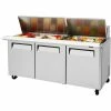 Turbo Air M3 Series - Mega Top Sandwich/Salad Table 72-1/2"W - 3 Door