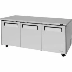 Turbo Air MUR-72 M3 Series - Undercounter Refrigerator 72-2/3"W - 3 Door