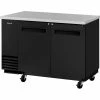 Turbo Air Solid Door Back Bar Unit 58-4/5"W - 2 Door