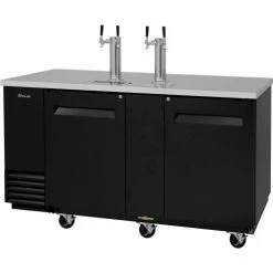Turbo Air 3 Keg Capacity Beer Dispenser - Black