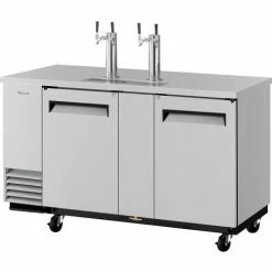 Turbo Air 3 Keg Capacity Beer Dispenser - Stainless Steel