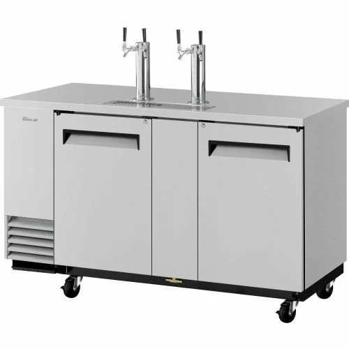 Turbo Air 3 Keg Capacity Beer Dispenser - Stainless Steel