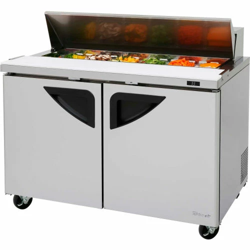 Turbo Air TST-48SD Super Deluxe Series - Sandwich/Salad Table 48-1/4"W - 2 Door