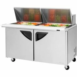 Turbo Air Super Deluxe Series - Mega Top Sandwich/Salad Table 60-1/4"W - 2 Door