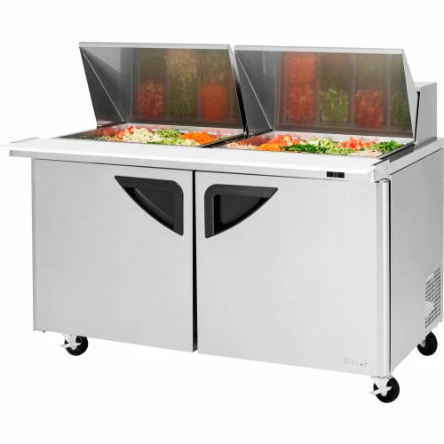Turbo Air Super Deluxe Series - Mega Top Sandwich/Salad Table 60-1/4"W - 2 Door