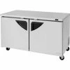 Turbo Air Super Deluxe Series - Undercounter Freezer 60-1/4"W - 2 Door
