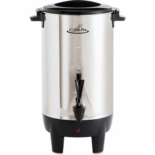 Coffee Pro CP30 Percolating Urn, 30 Cup, Stainless Steel, 110V - Image 4