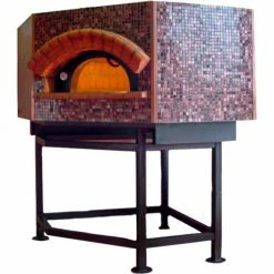 Univex Inside Stational Deck Dome Oven, Pentagonal Exterior, 59", Gas, 97500BTU,120V,Digital Control