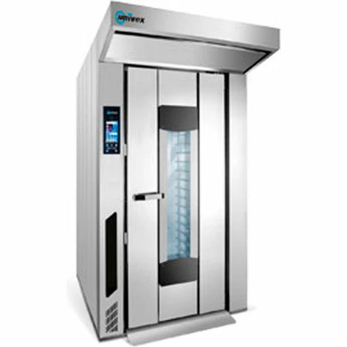 Univex Gas Single Rack Rotating Oven, 15 Trays, 160000 BTU, 208/240V, Digital Control, SS/Glass Door