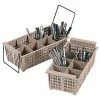 Vollrath® Flatware Basket W/O Handles, 1371, 8-Compartment, 5-7/8" High - Pkg Qty 6