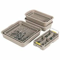 Vollrath® Traex Open Rack Soak System, 1393, Beige, 24-1/2" X 13-3/8" X 5-1/4"