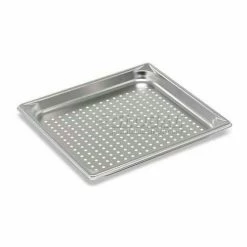 Vollrath® Super Pan V Perforated Pan, 30113, 1-1/4" Depth, 2/3 Pan Size - Pkg Qty 6