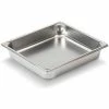 Vollrath® Super Pan V Stainless Steam Table Pan, 30222, 2-1/2" Depth, 1/2 Size - Pkg Qty 6