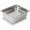 Vollrath® Super Pan V Stainless Steam Table Pan, 30262, 6" Depth, 1/2" Size - Pkg Qty 6