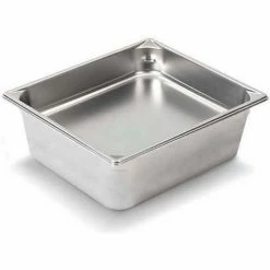 Vollrath® Super Pan V Stainless Steam Table Pan, 30262, 6" Depth, 1/2" Size - Pkg Qty 6
