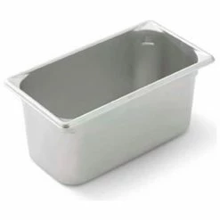 Vollrath® Super Pan V Stainless Steam Table Pan, 30362, 6" Depth, 1/3 Size - Pkg Qty 6
