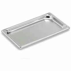 Vollrath® Super Pan V Stainless Steam Table Pan, 30402, 3-3/4" Depth, 1/4" Size - Pkg Qty 6