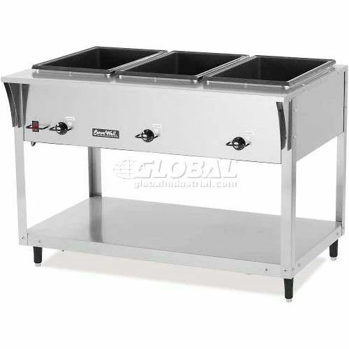 Vollrath® ServeWell Sl Hot Food Table, 38204, 4-Well, 16 Amp