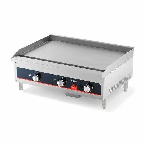 Vollrath® Cayenne 36" Thermostatically Controlled Gas Griddle, 40723, 84000 BTU, 36"X27"X16"