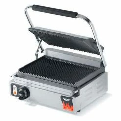 Vollrath® Cayenne Cast Iron Panini Style Plate Sandwich Press, 40794-C, US & Canada, 1800 Watts