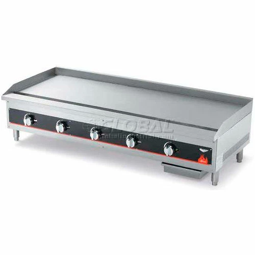 Vollrath® Cayenne 48" Manually Controlled Gas Griddle, 40839, 112000 BTU, 48" X 27" X 16"