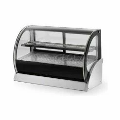 Vollrath® Display Cabinet, 40856, 48" Curved Glass, Heated