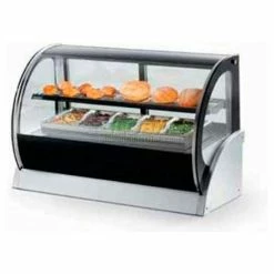 Vollrath® Display Cabinet, 40857, 60" Curved Glass, Heated