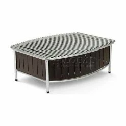 Vollrath® Large Buffet Station With Wire Grill, 4667575, Black, 21" X 16" X 7-1/2"