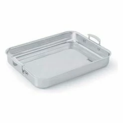 Vollrath® Miramar Large Food Pan W/ Handles, 49433, 4.6 Quart Capacity, Satin Finish