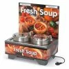 Vollrath® 720202103, Full-Size Soup Merchandiser Base w/Menu Board, 120 Volt