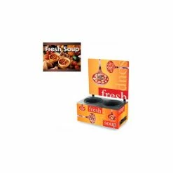 Vollrath® Cayenne® 7203103, Twin Well 7 Qt. Soup Merchandisers - Menu Country Kitchen