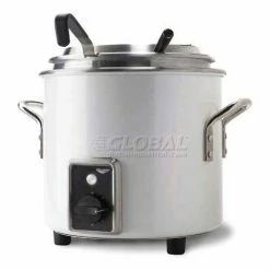 Vollrath® Retro Stock Pot Kettle Rethermalizer, 7217250, 11 Quart, Pearl White Finish