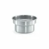 Vollrath® Stainless Steel Vegetable Inset 4-1/8 Qt - Pkg Qty 6