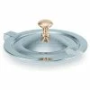 Vollrath® Hinged Cover for 7 Qt Soup Inset - Brass Handle