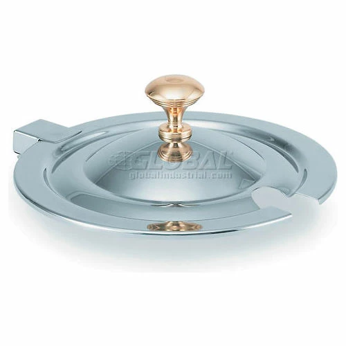 Vollrath® Hinged Cover for 7 Qt Soup Inset - Brass Handle