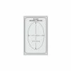 Vollrath® Miramar™ Plain SS Single Template - One Large Oval