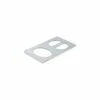 Vollrath® Miramar™ Plain SS Single Template - One Oval and Two Half Ovals