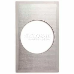 Vollrath® Miramar Cookware Single Size Template 8242116 One Large Round Stainless Satin Edge