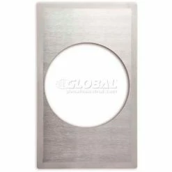 Vollrath® Miramar Cookware Single Size Template 8242616 One Large Round Stainless Satin Edge