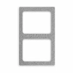 Vollrath® Miramar Resin Template For Contemporary Pan 8244124 Two Medium Rectangles Granite