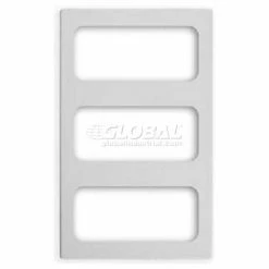 Vollrath® Miramar Resin Template For Contemporary Pan 8244220 Three Small Rectangles Stone