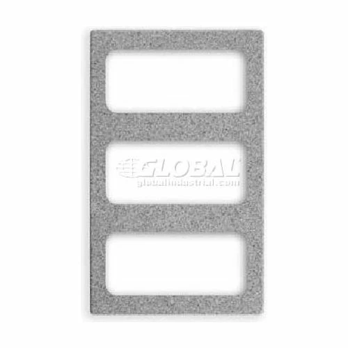 Vollrath® Miramar Resin Template For Contemporary Pan 8244224 Three Small Rectangles Granite