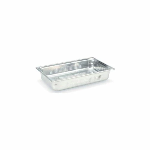 Vollrath® Full Super Pan 3® Perforated Pan 55mm, 2"D - Pkg Qty 6