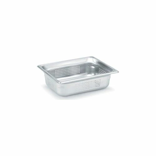 Vollrath® 1/2 Super Pan 3® Perforated Pan 100mm, 4"D - Pkg Qty 6