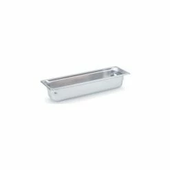 Vollrath® 2/4 Half-Long Super Pan 3® 90542 Pan 100mm, 4d - Pkg Qty 3