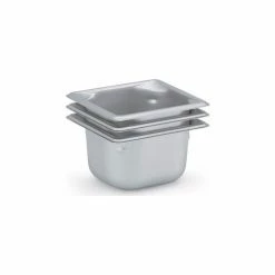 Vollrath® 1/6 Size Super Pan 3® 90662 Pan 150mm, 6d - Pkg Qty 6