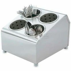 Vollrath® Vertical Flatware Washing System Cylinders & Storage Unit, 97240, 6 Cylinder