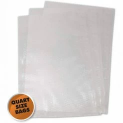 Weston Vac Sealer Bags, 8" x 12" (Quart), 100 count